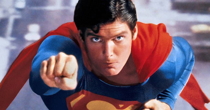 Image of Christopher Reeve as Superman